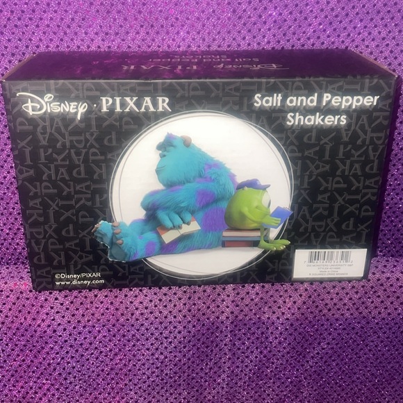 Disney Pixar Monsters Inc Mike & Sulley Ceramic Salt & Pepper Shakers Set - Picture 3 of 3